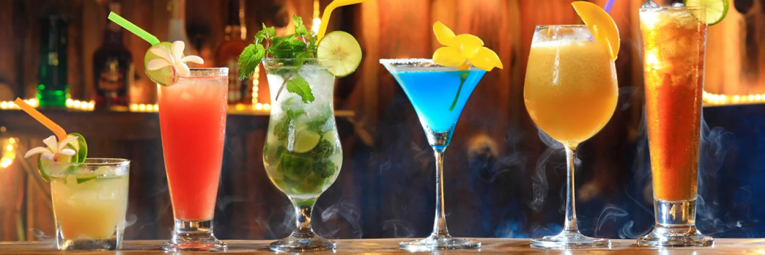 Bunte Cocktails