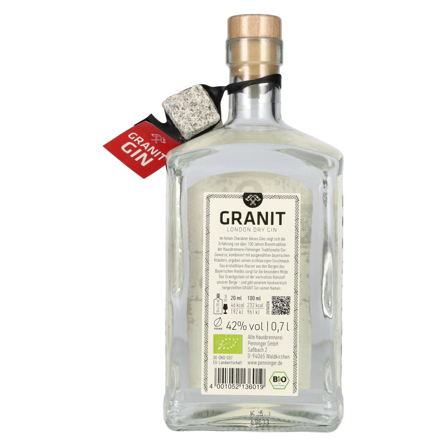 Granit Bavarian Gin 42% Vol. 0,7l