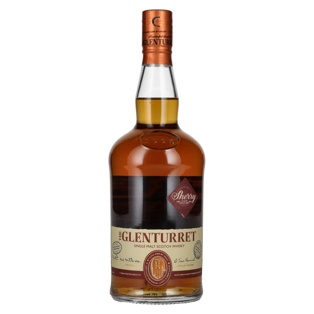 The Glenturret Sherry Cask Edition 43 % vol. 0,7 l