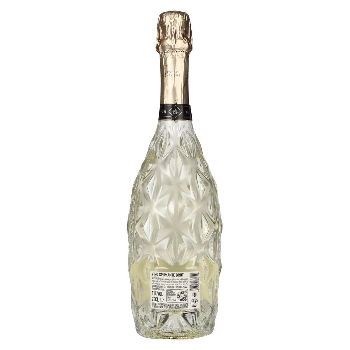 Baglietti Blanc de Blancs Vino Frizzante Gold Edition 11% vol. 0,75l
