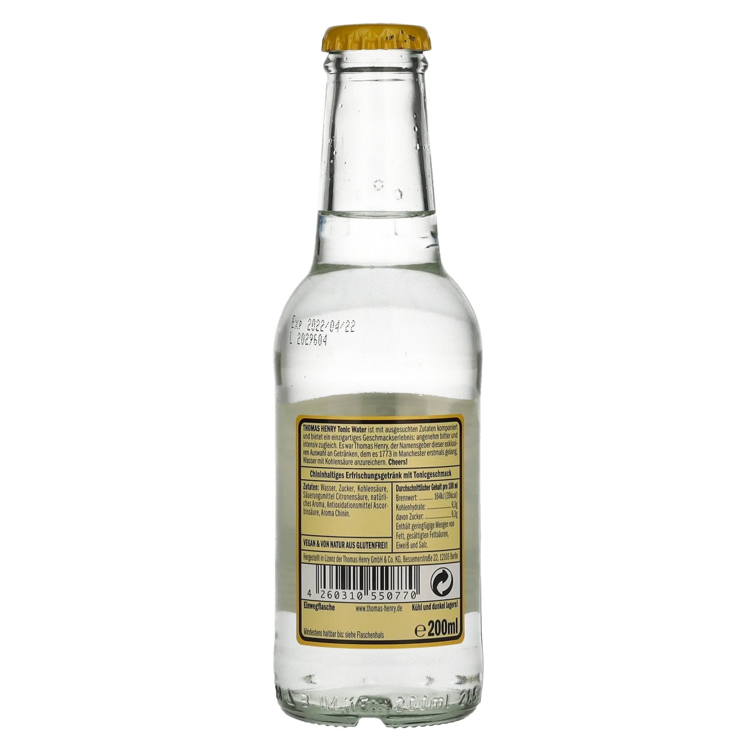 Thomas Henry Tonic Water 0,2l