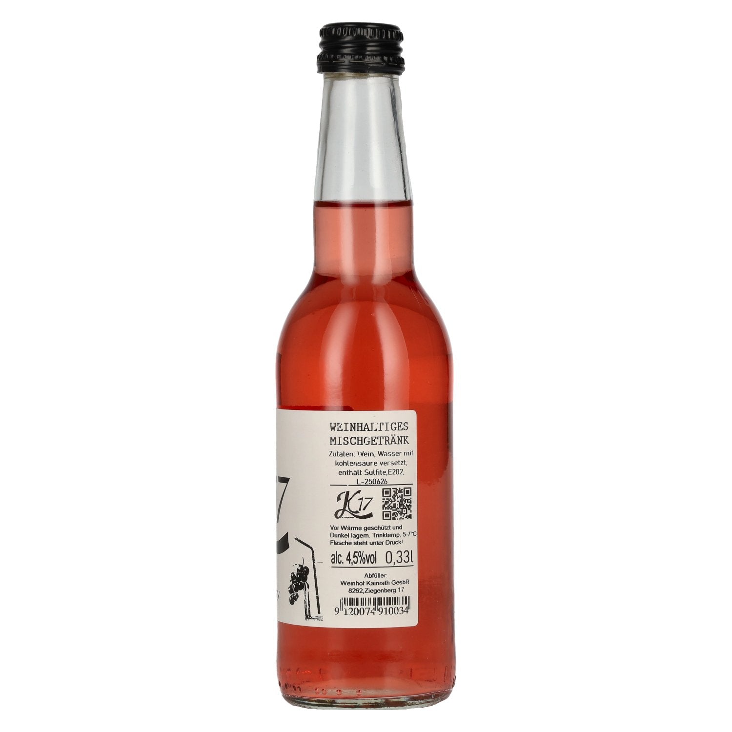 K17 Kainrath KaiBerry Spritzer 4.5% ABV 0.33l
