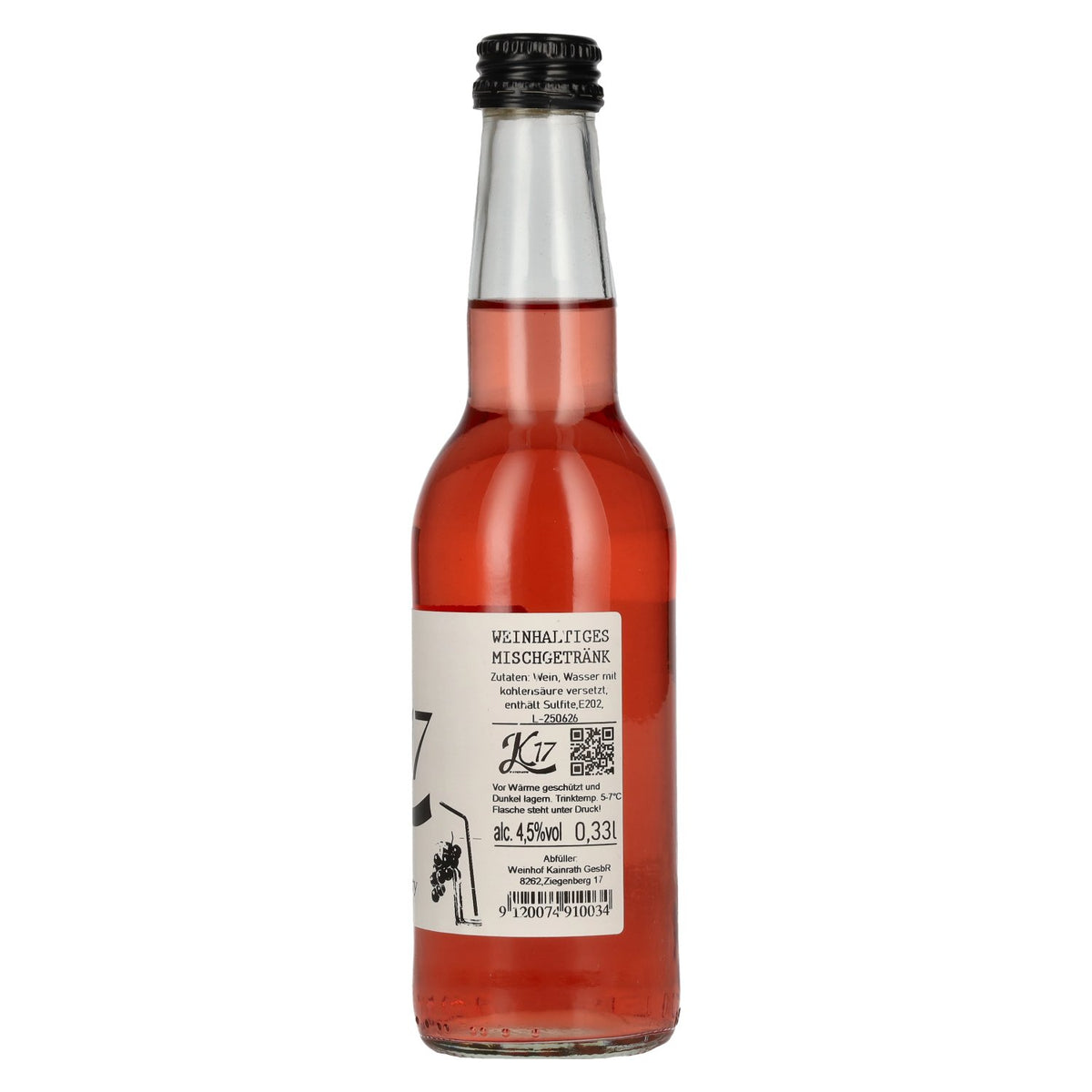 K17 Kainrath KaiBerry Spritzer 4,5% Vol. 0,33l