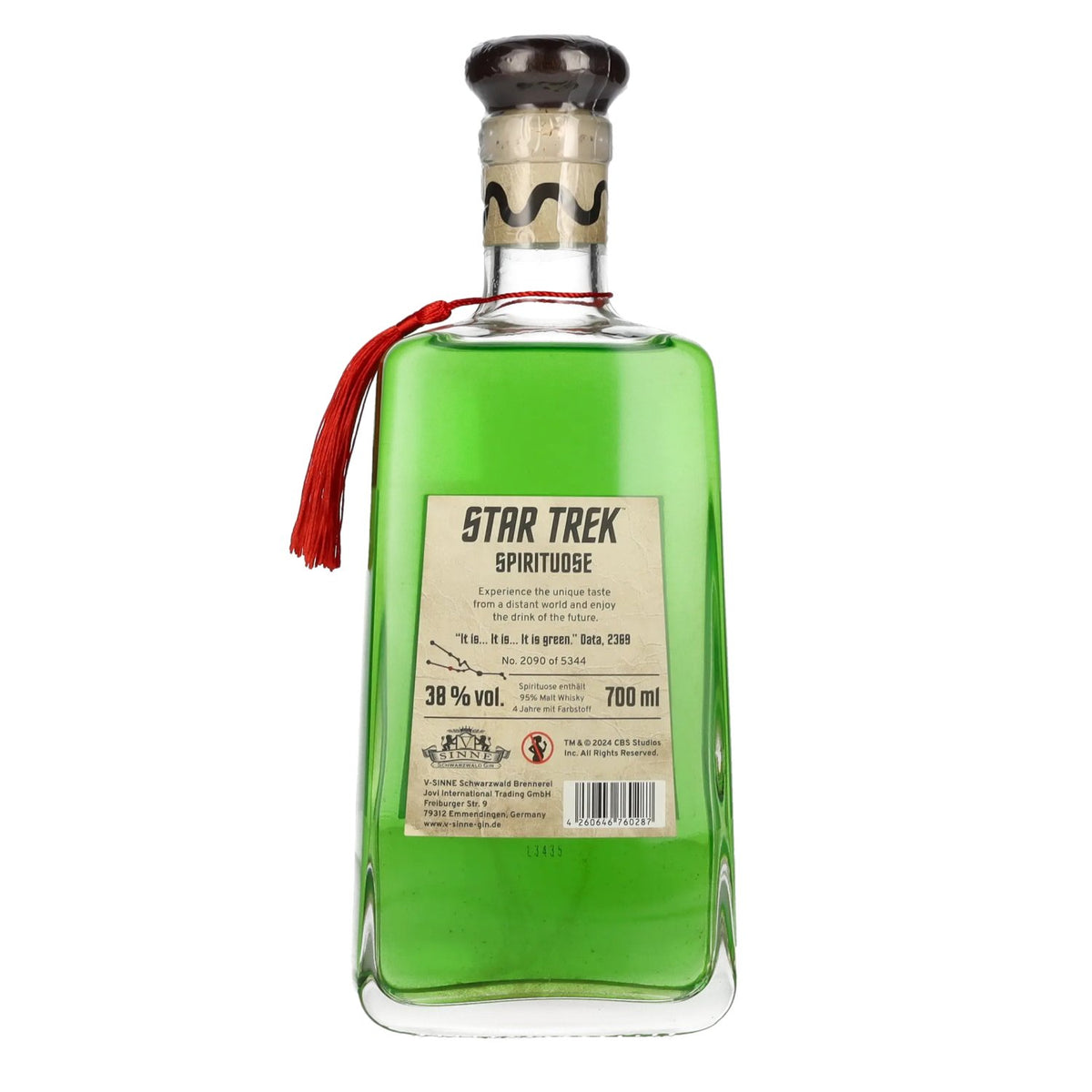 V-Sinne Zwarte Woud STAR TREK 5344 Aldebaran Spirit 38% vol. 0,7 l