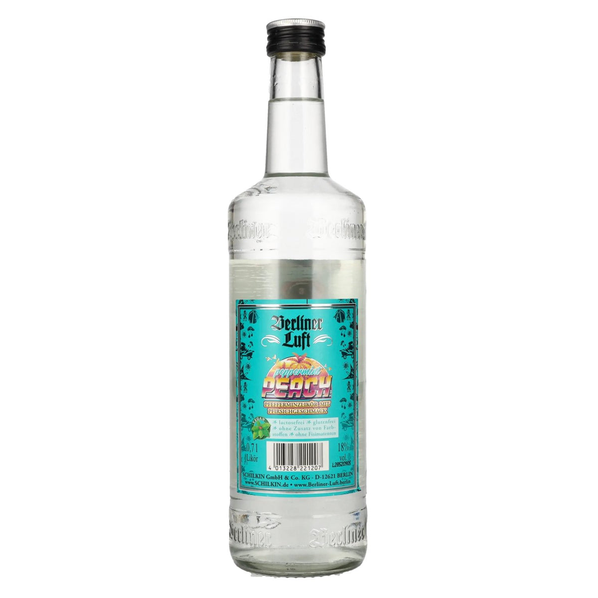 Berliner Luft PEPPERMINT PEACH The Fresh Peppermint Liqueur 18% Vol. 0,7l