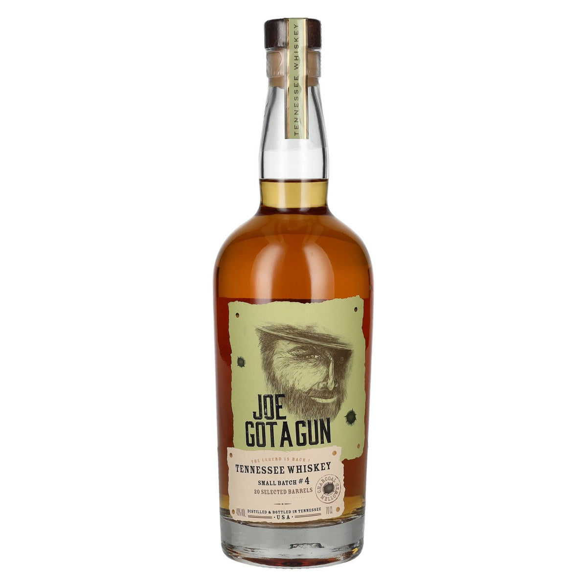 Joe Got A Gun Tennessee Whiskey 20 Private Barrels Batch nr. 4 40% vol. 0,7 l