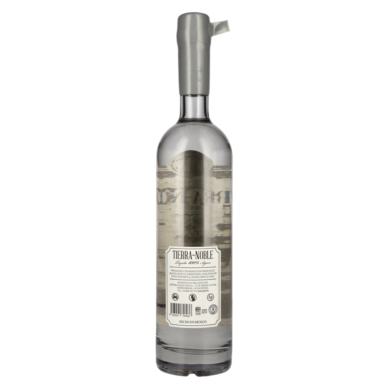 Tierra-Noble Cristalino Reposado Tequila 100% Agave 40% Vol. 0,7l