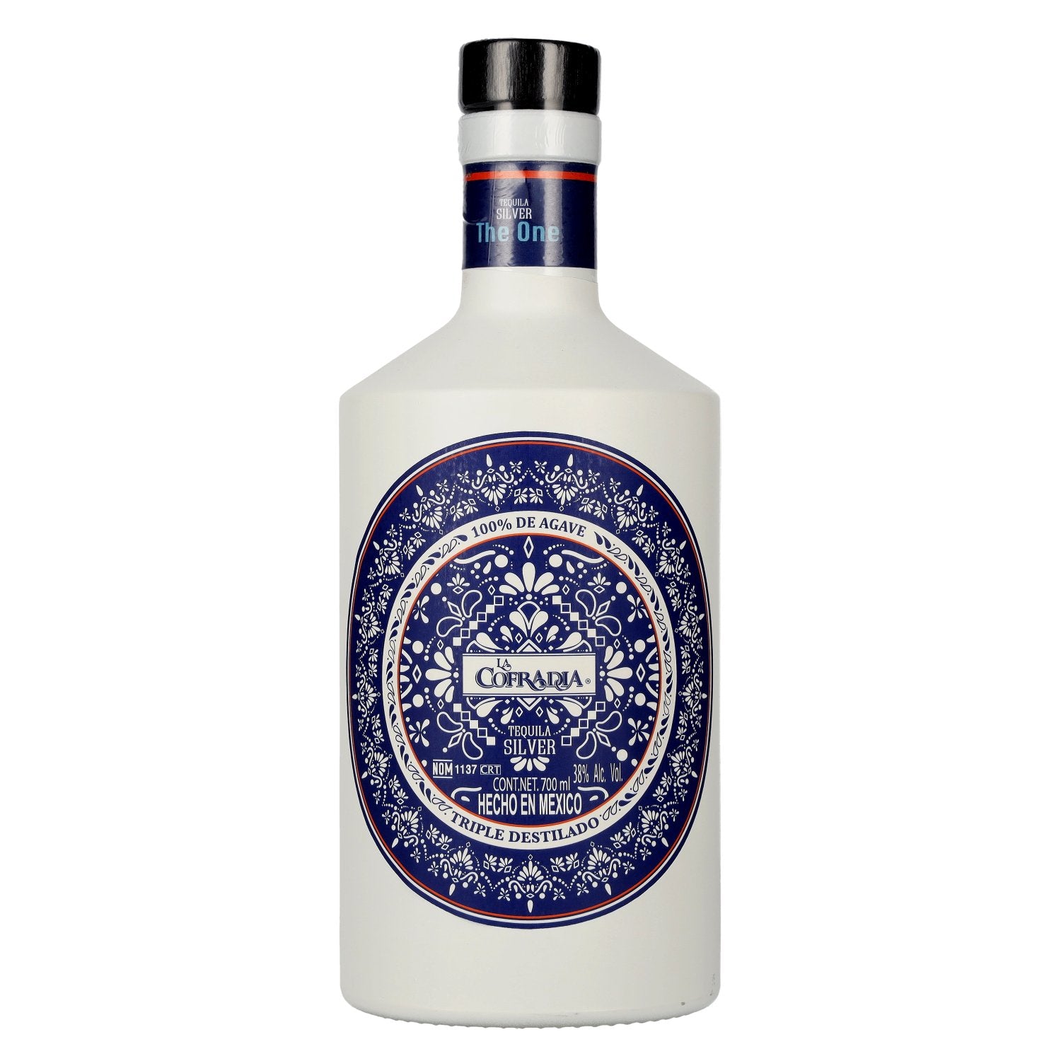 La Cofradia Tequila Silver Triple Distilled 100% Agave 38% ABV 0.7l