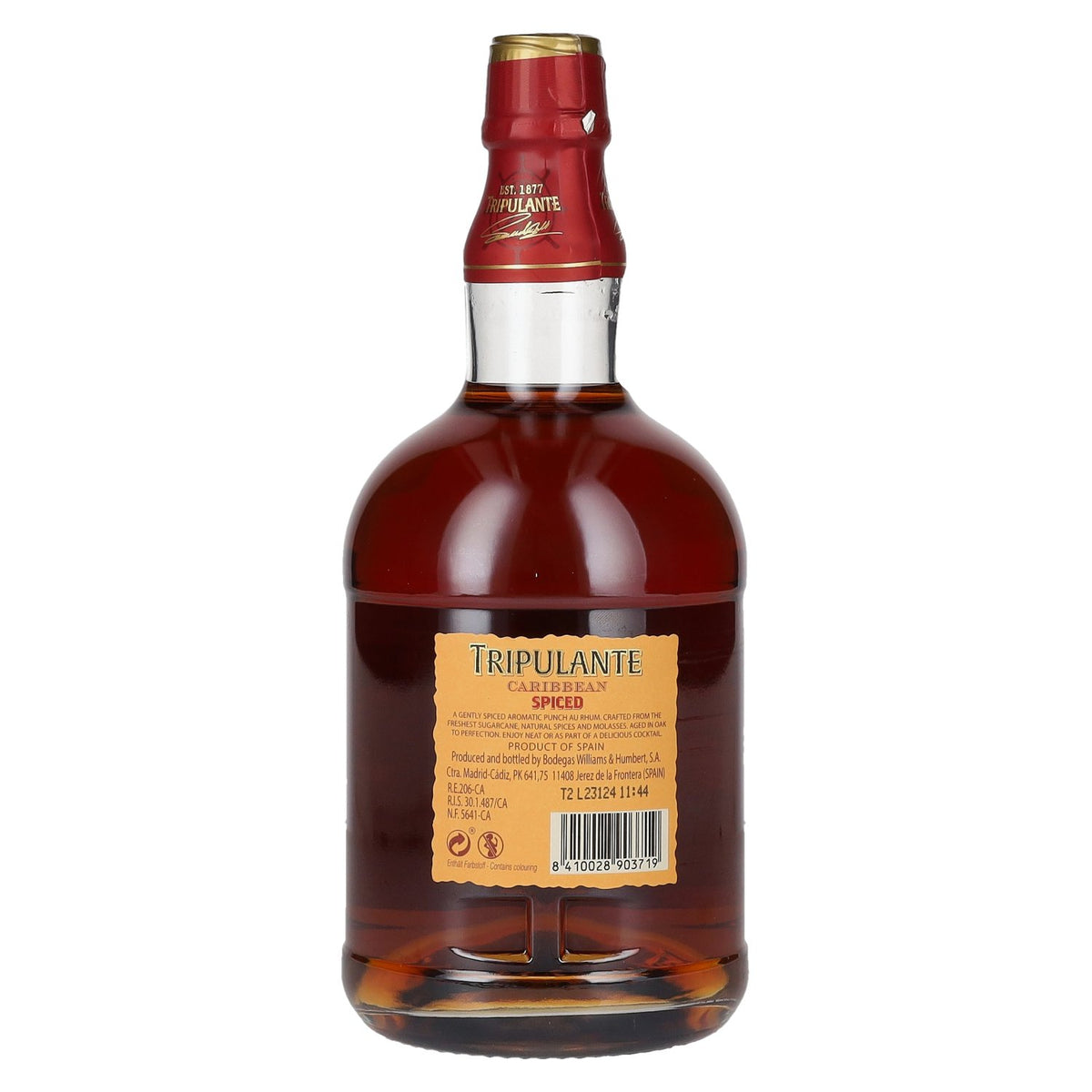 Tripulante Caribbean Spiced 34% ABV 0.7l