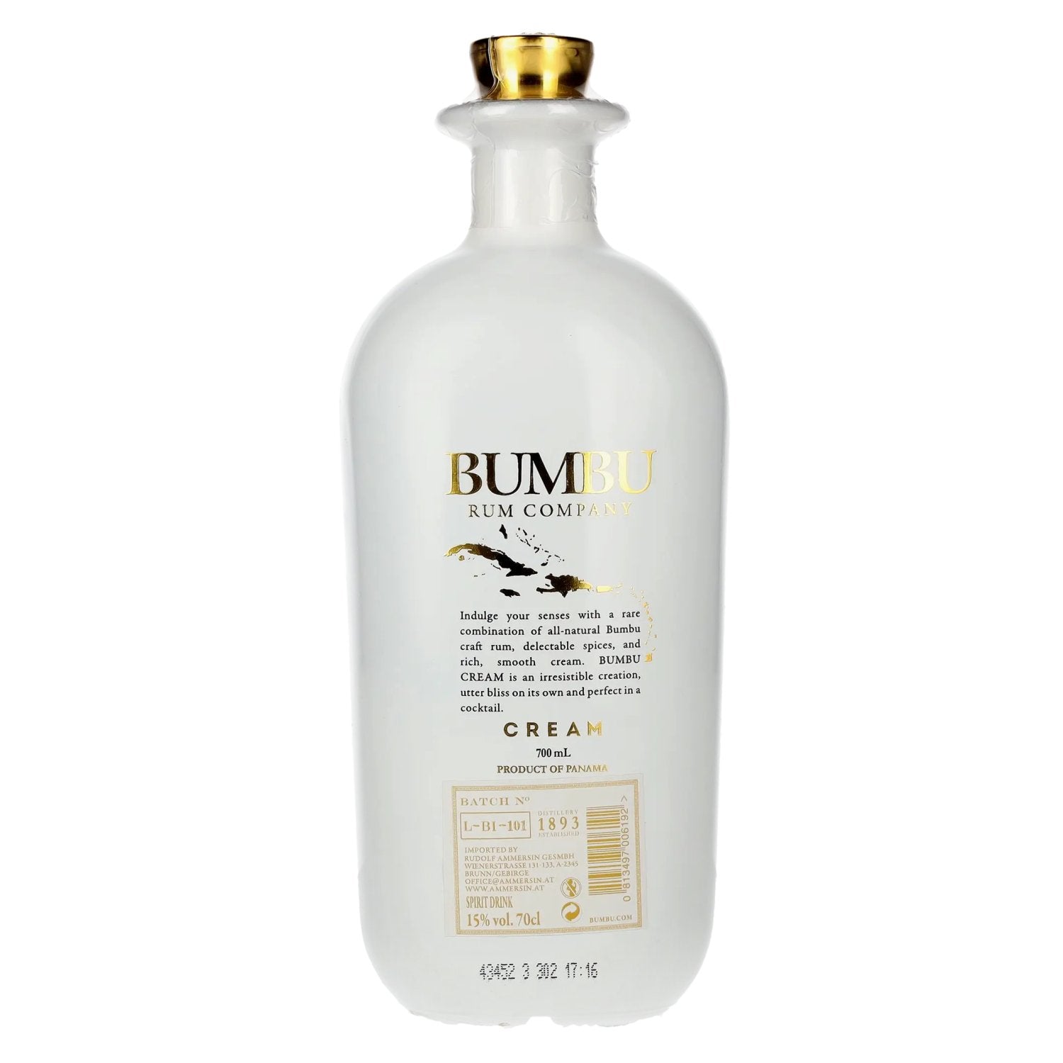 Bumbu Cream 15% Vol. 0,7l