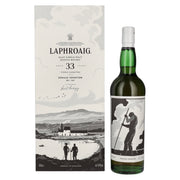Laphroaig 33 ans d'âge « Strong Characters » DONALD JOHNSTON Single Malt d'Islay 43,8 % vol. 0,7 l dans un coffret cadeau