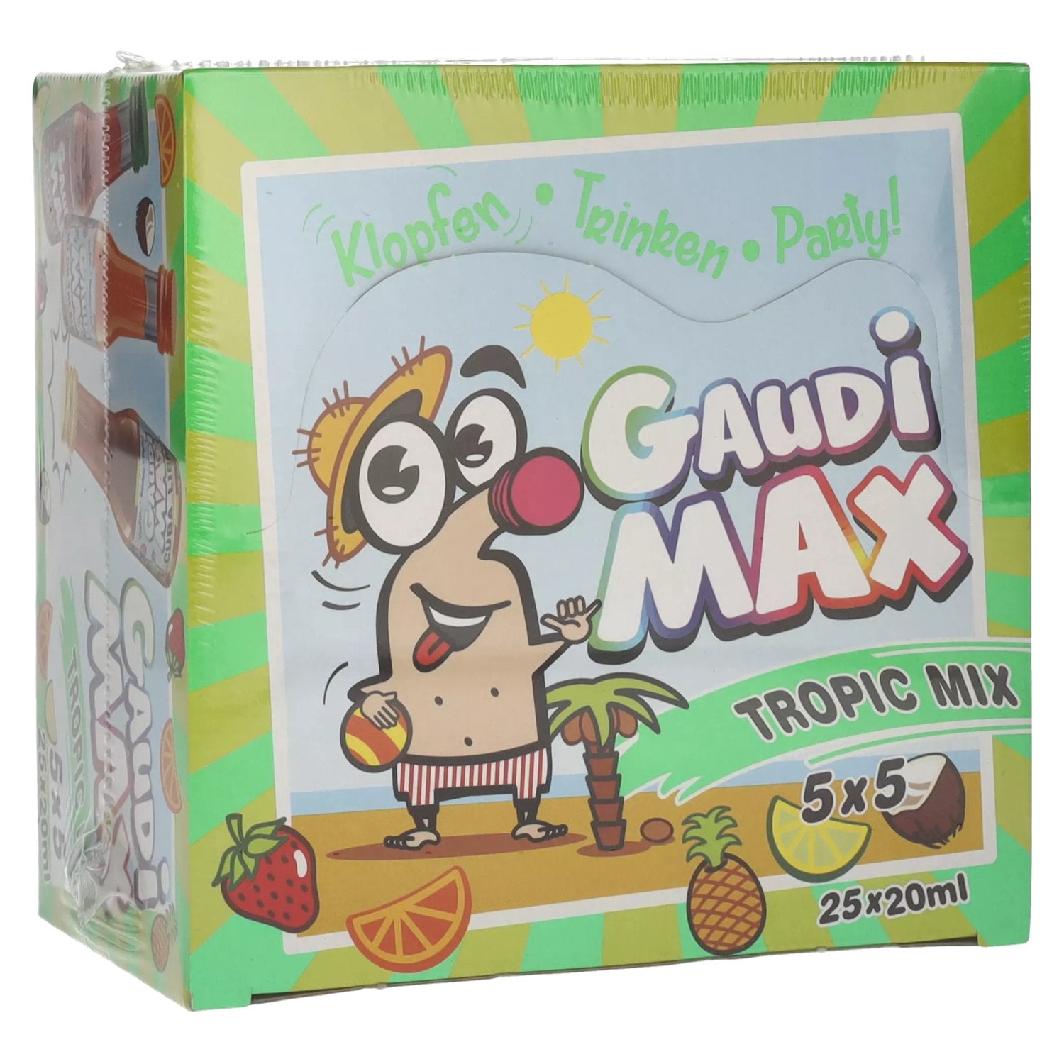 Gaudi-Max TROPIC MIX 16.6% vol. 25 x 0.02 l