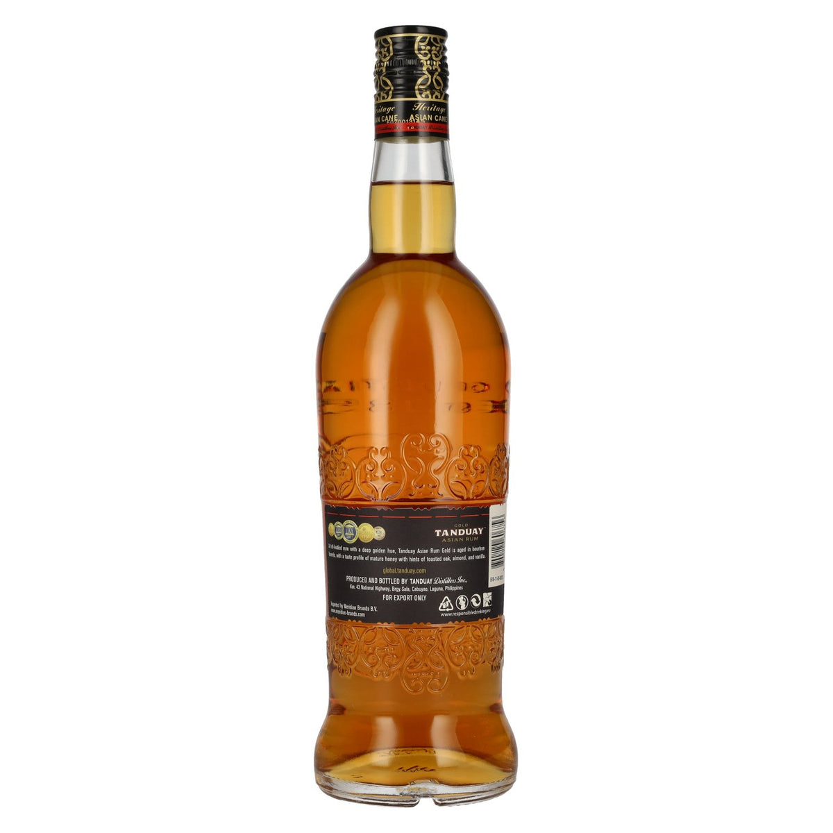 Rhum asiatique Tanduay Gold 40 % vol., 0,7 l
