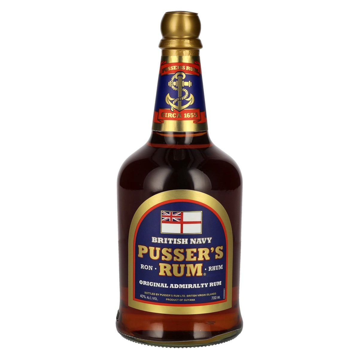 Pusser's Rum Original Admiralty 40 % vol. 0,7 l