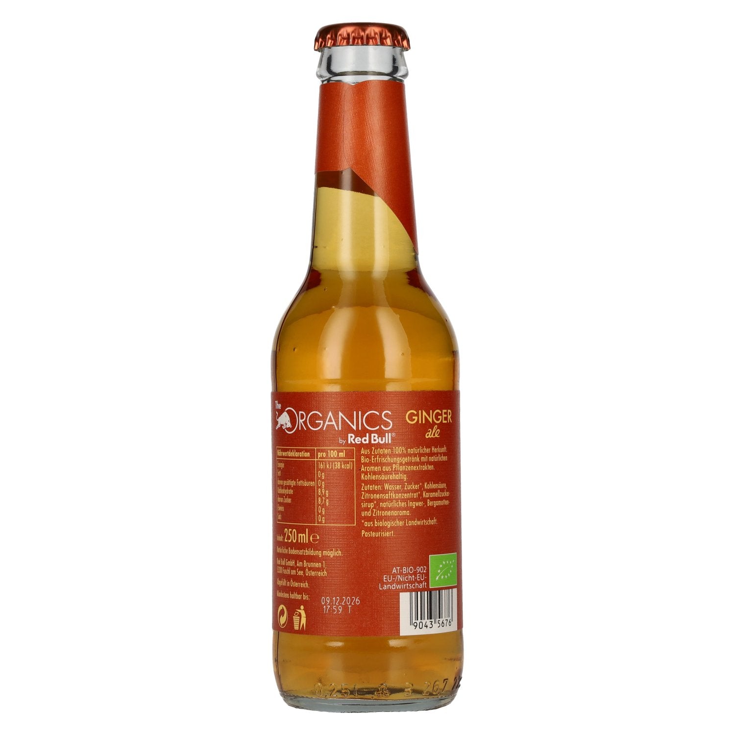 Red Bull Organics by Red Bull GINGER ale 0.25l