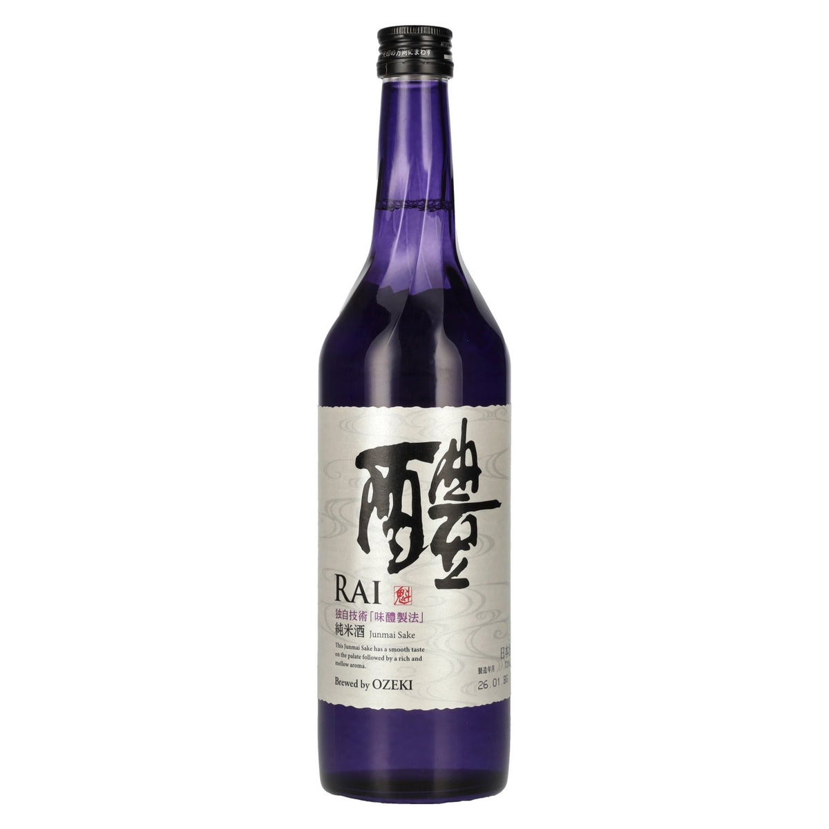 Ozeki Junmai Rai 15.8% ABV 0.72 l