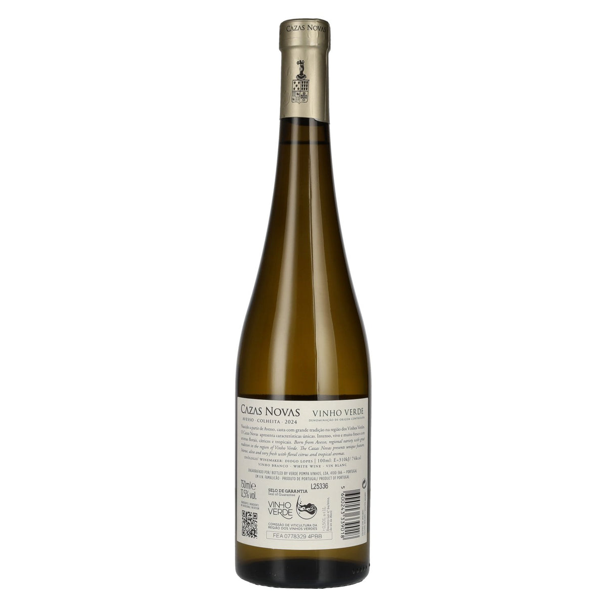 Cazas Novas Avesso Colheita 2024 12,5% Vol. 0,75l