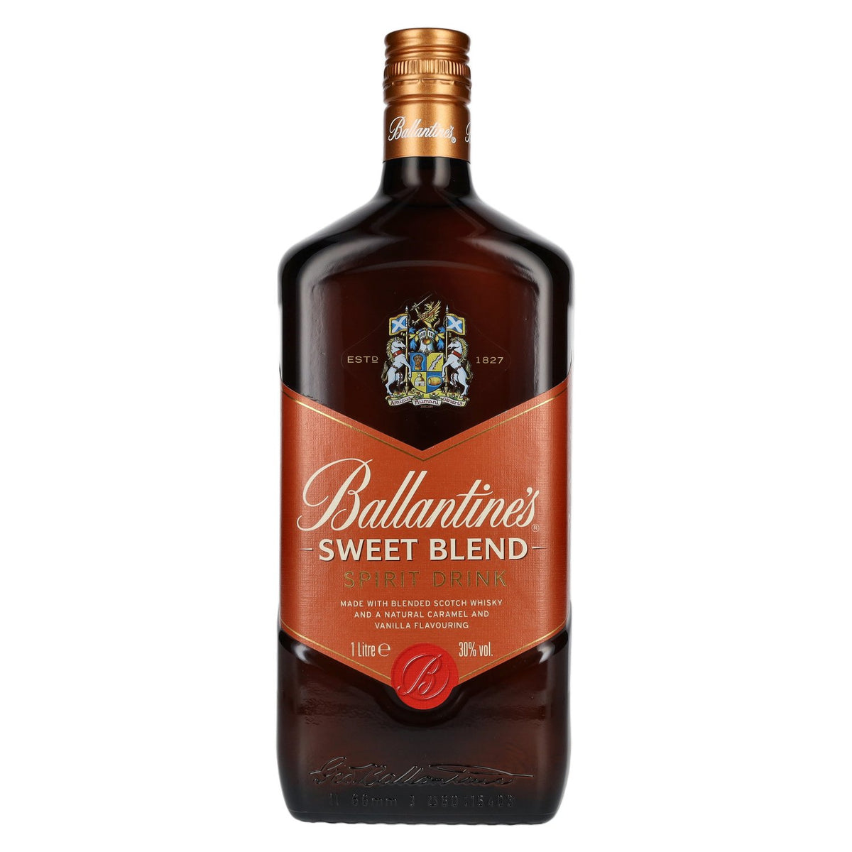 Ballantine's SWEET BLEND sterke drank 30% vol. 1 l