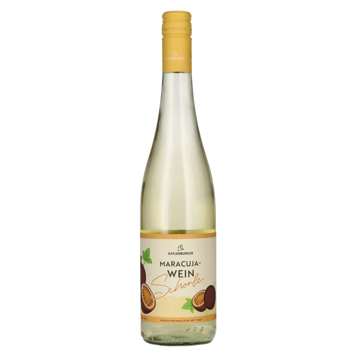 Katlenburger passion fruit wine spritzer 5% vol. 0.75l