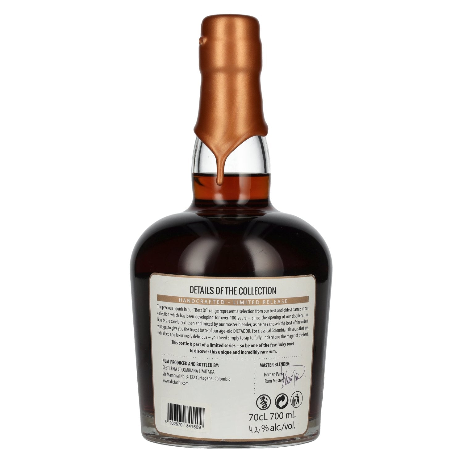 Dictador BEST OF 1977 EXTREMO Rum 42% Vol. 0,7l