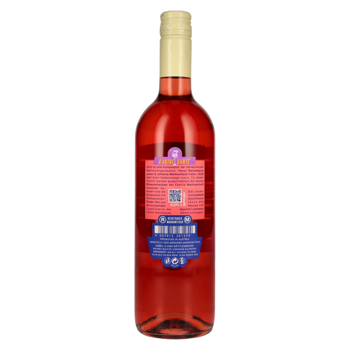 JOJO Wein Aperitivo Reisetbauer x Markowitsch 16,5% Vol. 0,75l