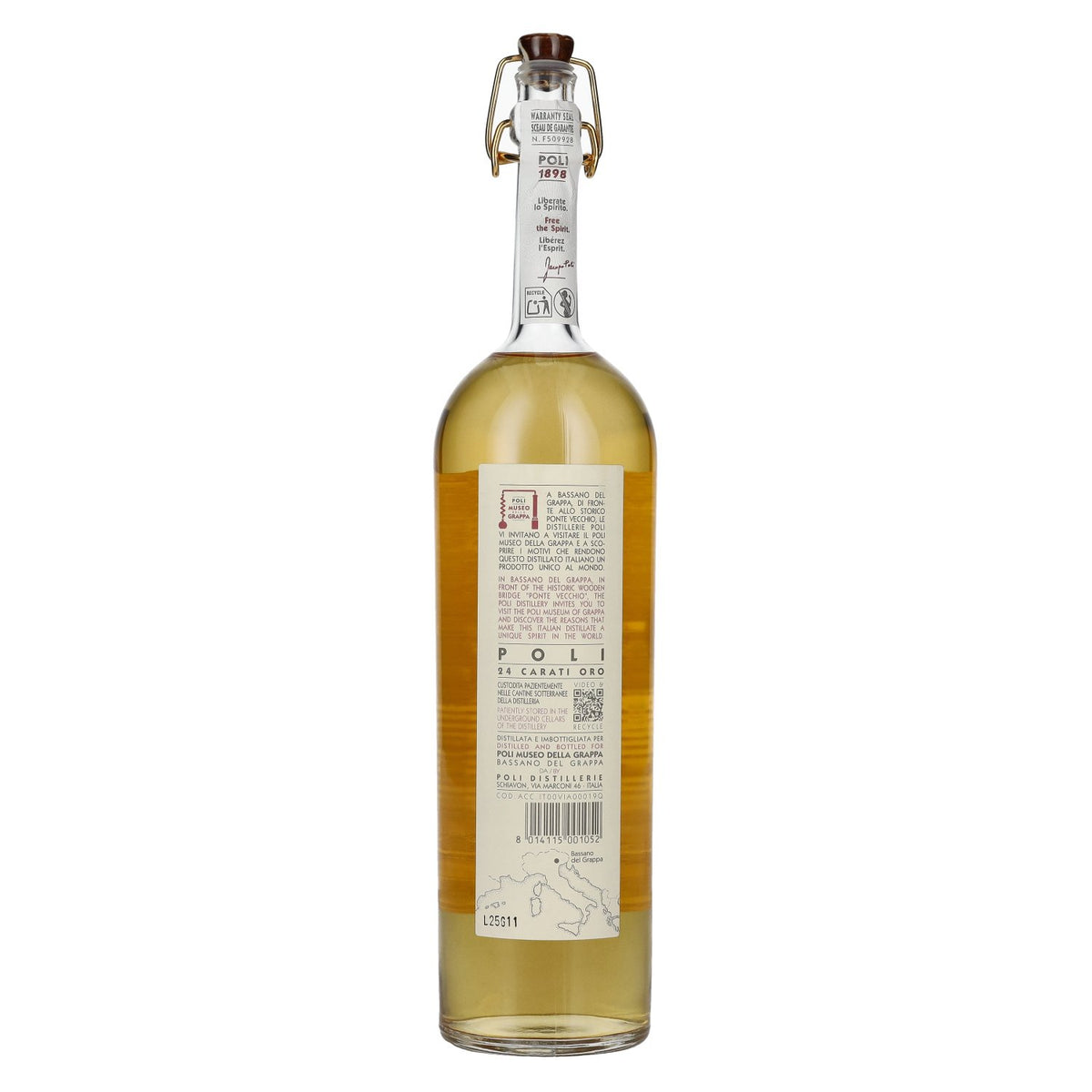 Poli Bassano del Grappa 24 Carati Oro 40 % vol. 0,7 l