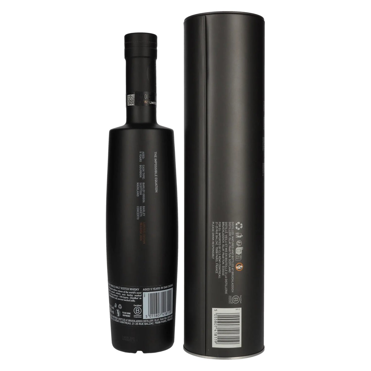 Octomore EDITION: 15.1 Super Heavily Peated Islay Single Malt Limited Release 2024 59.1% ABV 0.7l in a tin box