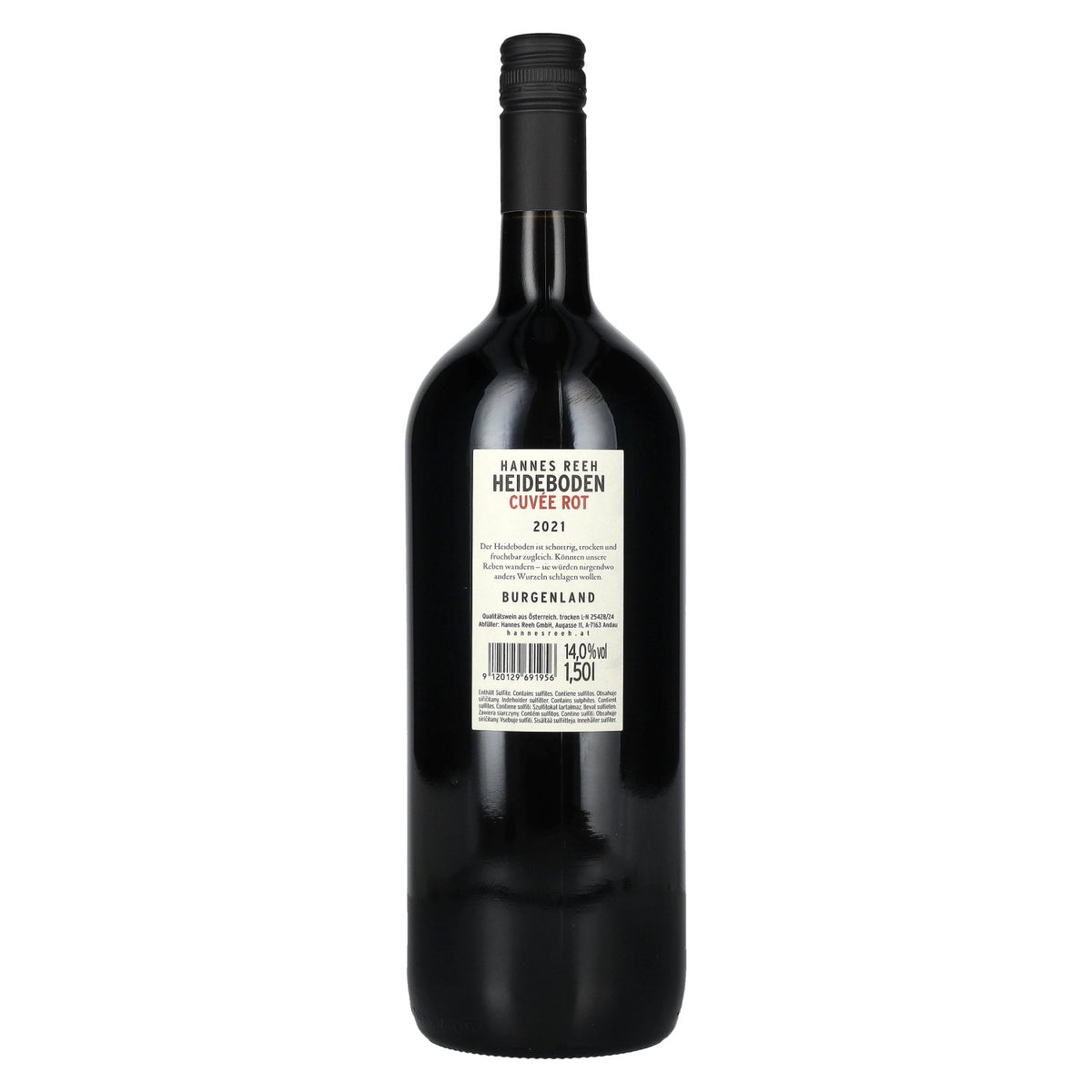 Hannes Reeh Heideboden Cuvée Red 2021 14% vol. 1.5l