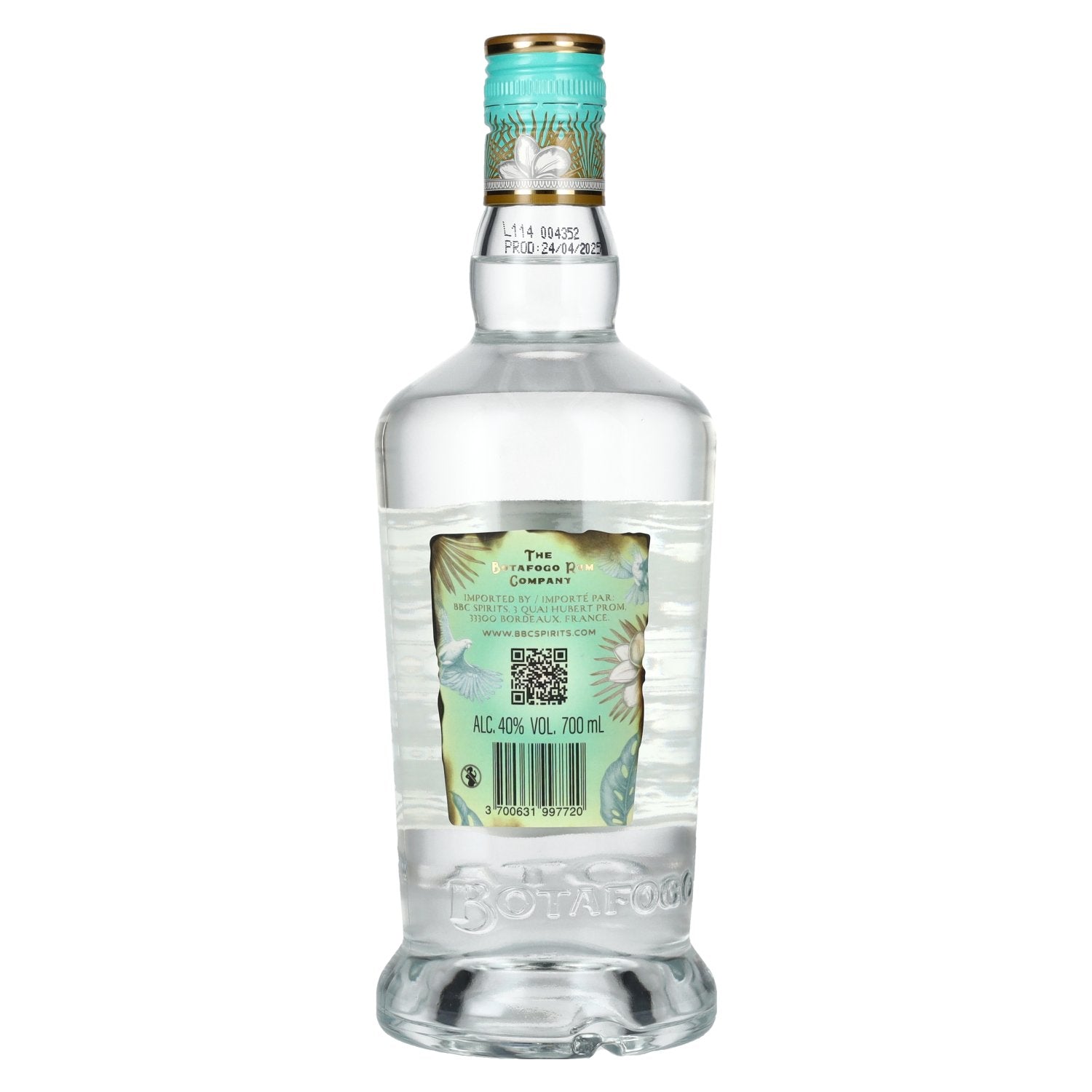 Botafogo WHITE RUM Dominican Republic &amp; Jamaica 40% Vol. 0,7l