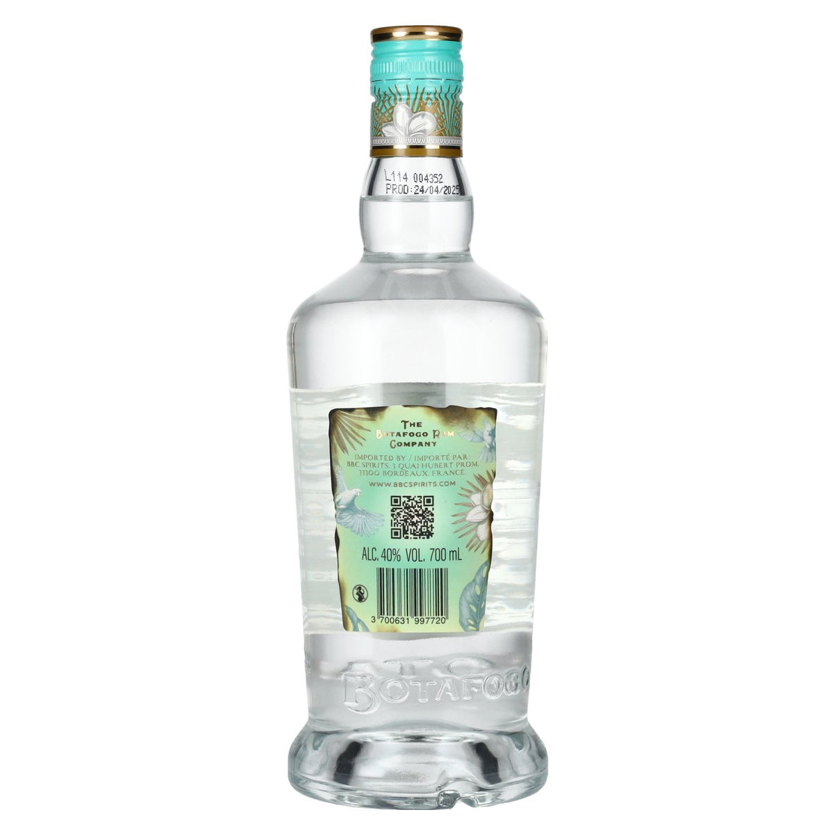 Botafogo WHITE RUM Dominican Republic &amp; Jamaica 40% Vol. 0,7l