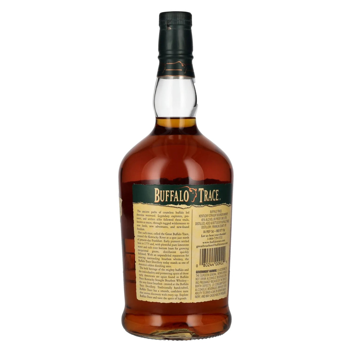 Buffalo Trace Kentucky Straight Bourbon Whiskey 45 % vol. 1 l