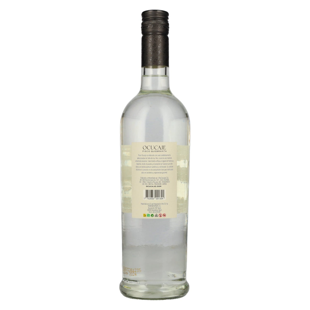Ocucaje Pisco Quebranta Gota Pérou 40 % vol. 0,7 l