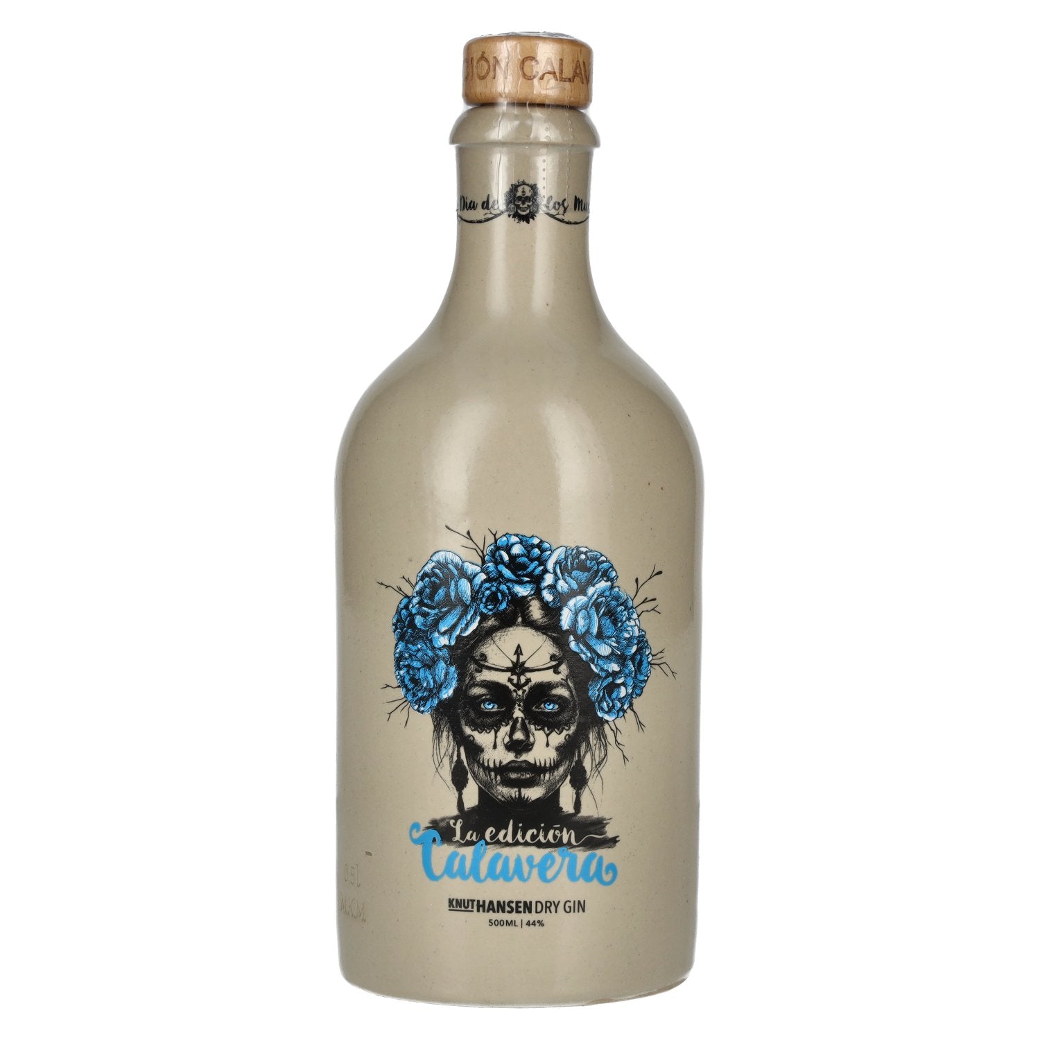 Knut Hansen Droge Jenever Calavera Editie 2025 44% Vol. 0,5l