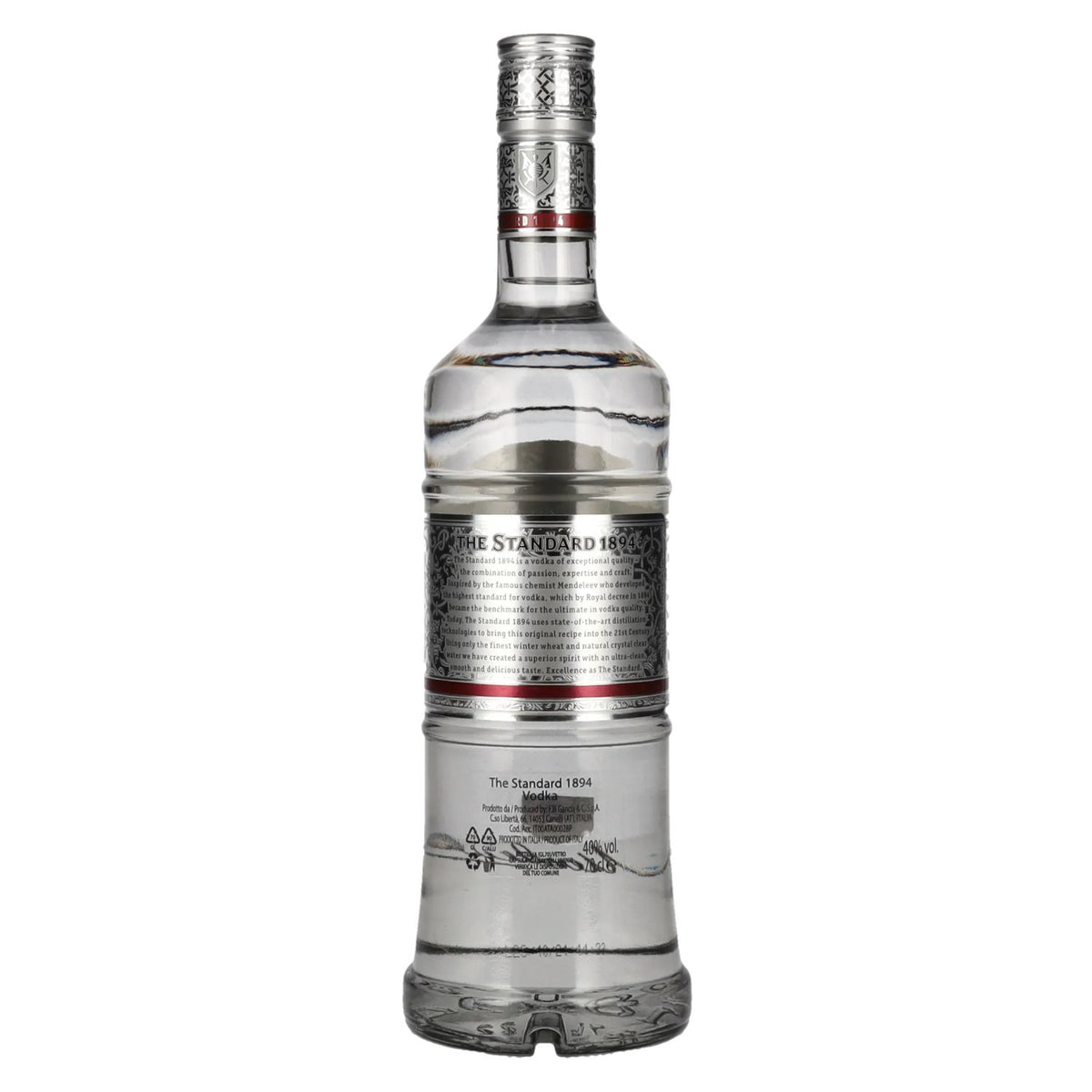 The Standard 1894 Vodka 40% ABV 0.7l