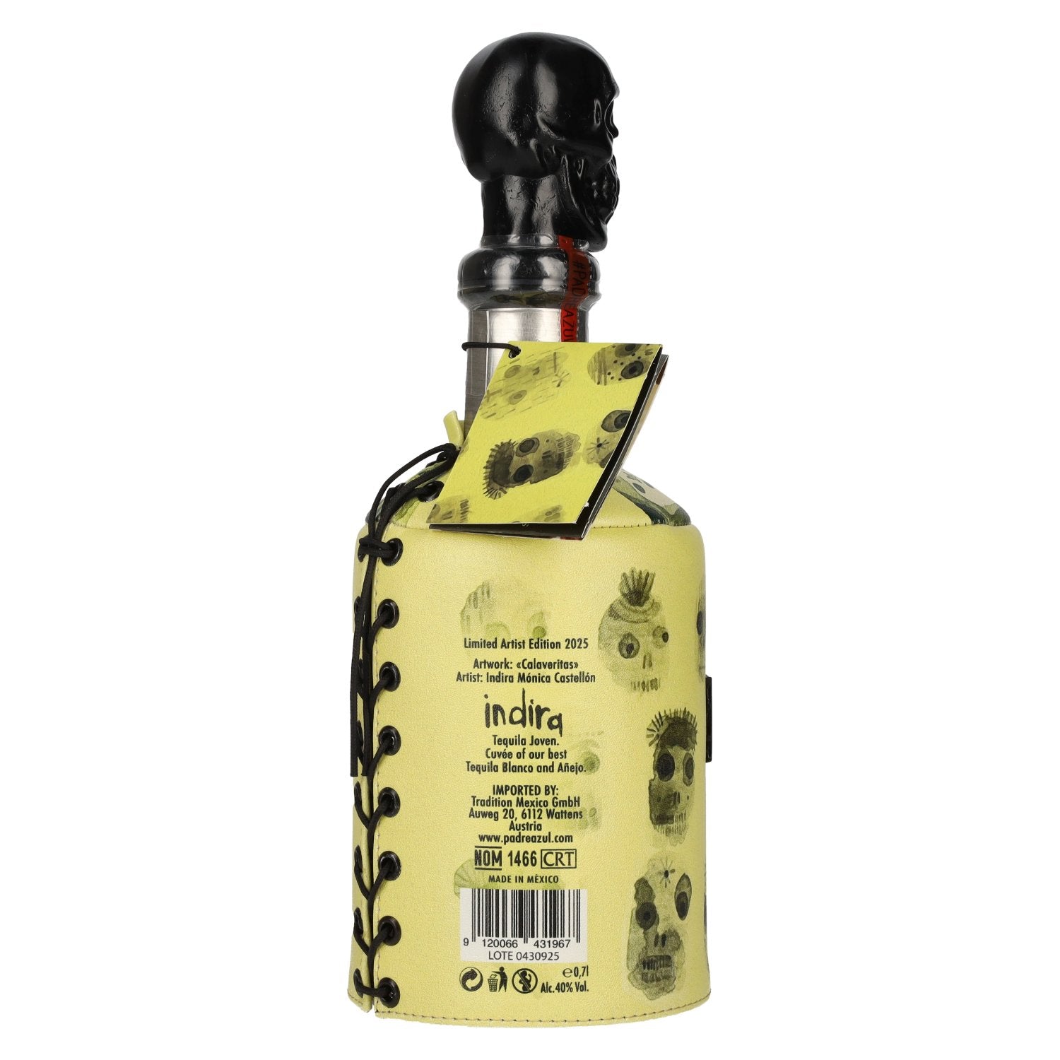 Padre Azul Super Premium Tequila Jóven 100% Agave Limited Artist Edition 2025 40% vol. 0.7 l