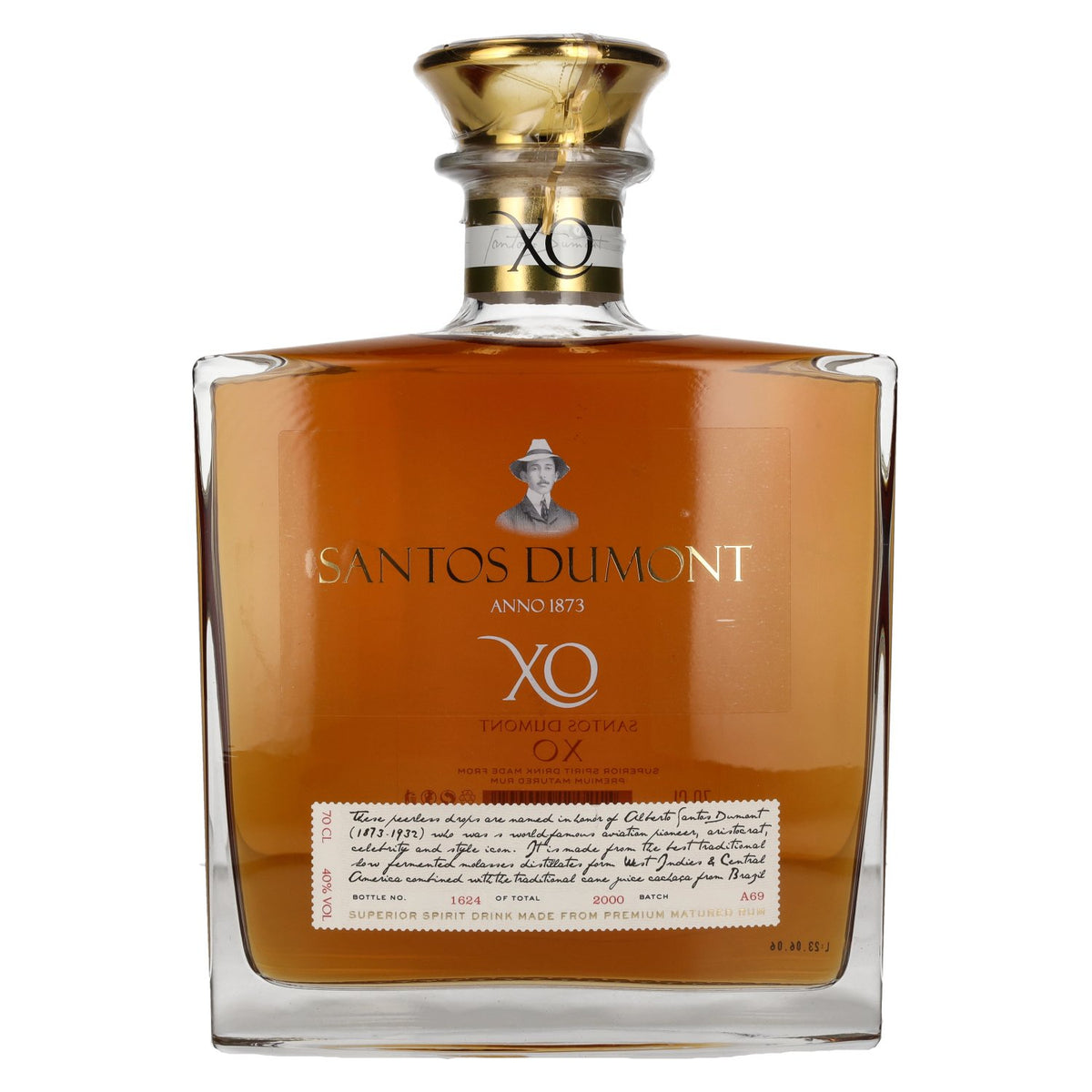Santos Dumont XO Superior Spirit Drink 40 % vol. 0,7 l