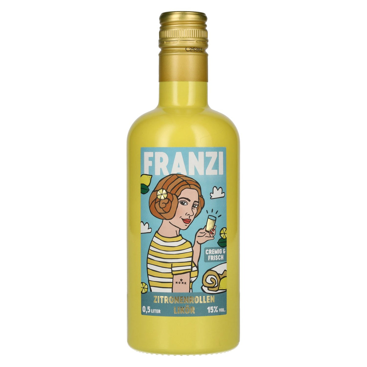 Franzi Citroenrolletjes Likör 15% vol. 0,5 l