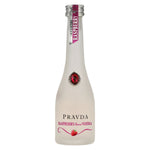 Pravda RASPBERRY-wodka met frambozensmaak 37,5% vol. 0,05 l
