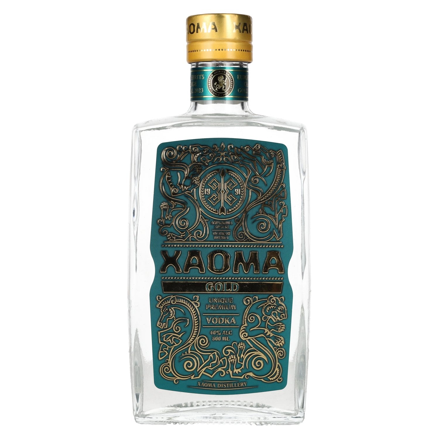 Xaoma Gold Premium Wodka 40% Vol. 0,5l