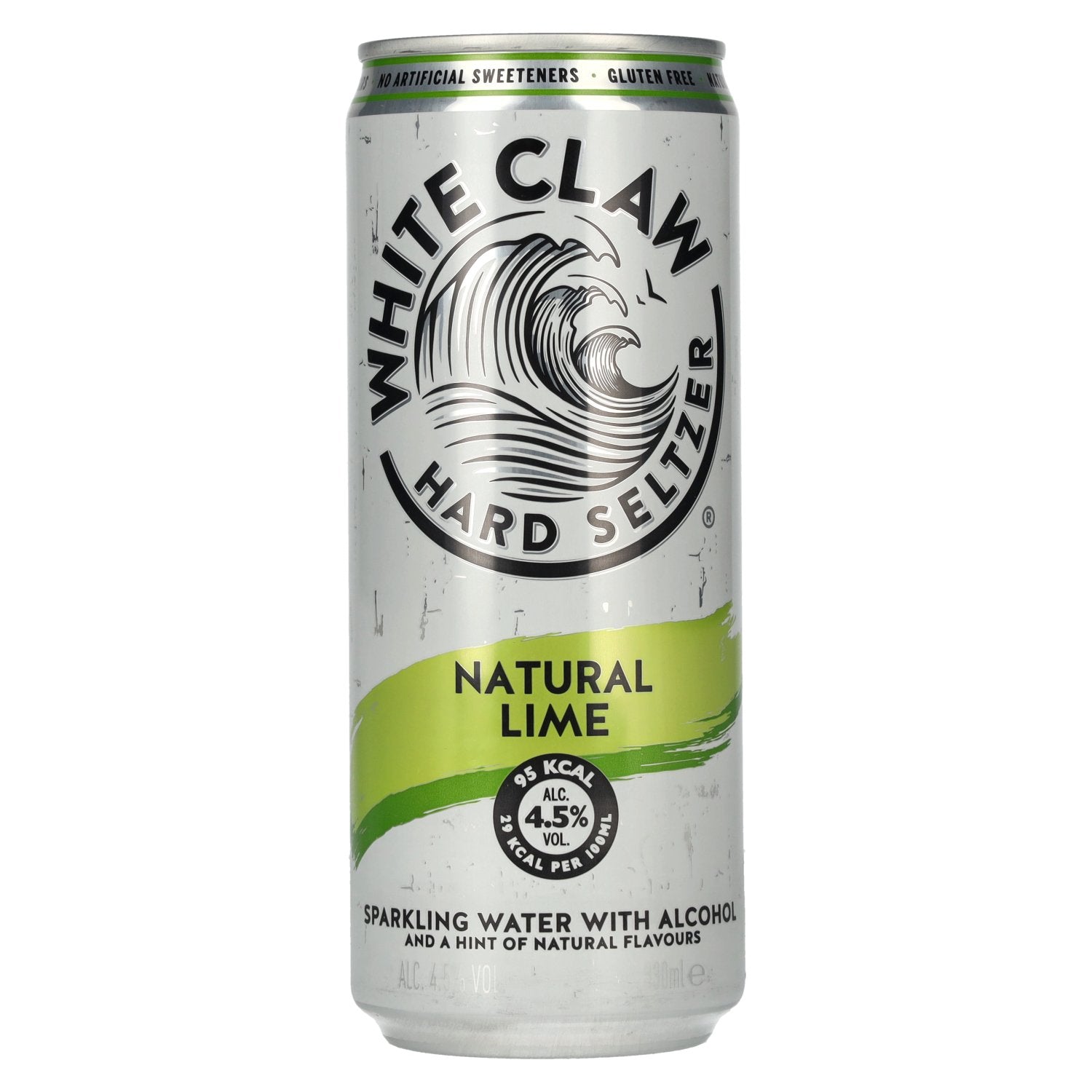 White Claw Hard Seltzer Natural Lime 4,5% vol. 0,33l canette consignée