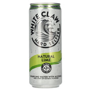 White Claw Hard Seltzer Natural Lime 4,5% vol. Blikje van 0,33 l, statiegeld