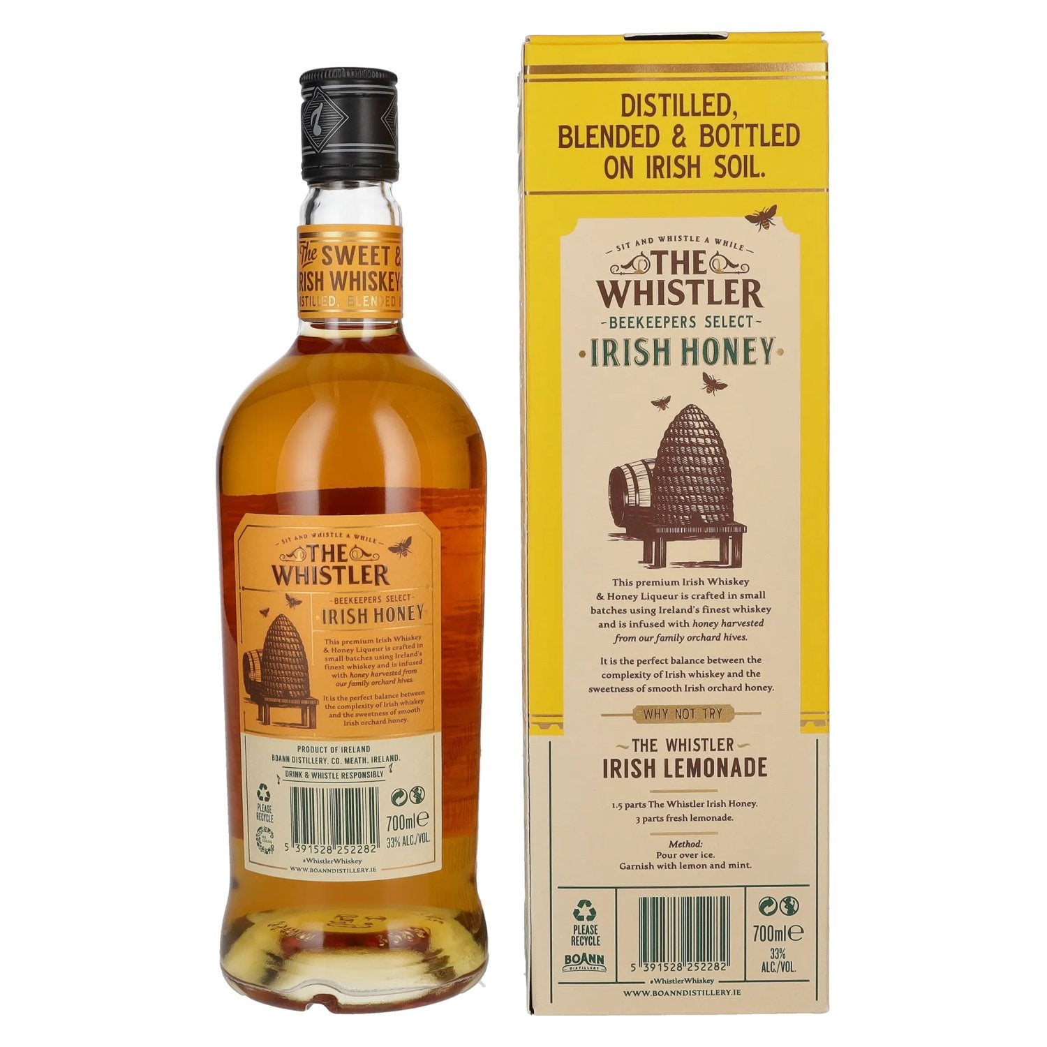 The Whistler IRISH HONEY Irish Whiskey & Honey Liqueur 33% Vol. 0,7l in Geschenkbox