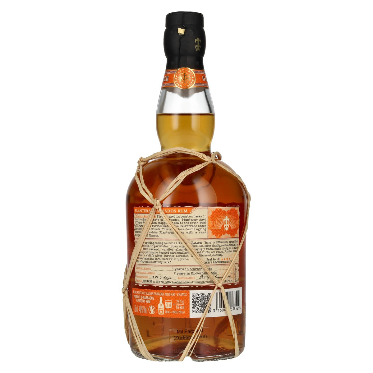 Planteray Rum BARBADOS 5 Years Old Traditional Rum 40% vol. 0.7 l