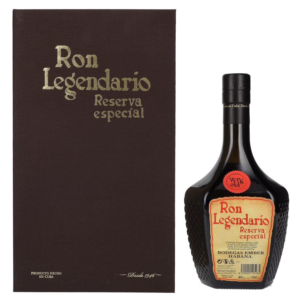 Ron Legendario Very Old Reserva Especial 40% vol. 0,7 l in geschenkverpakking