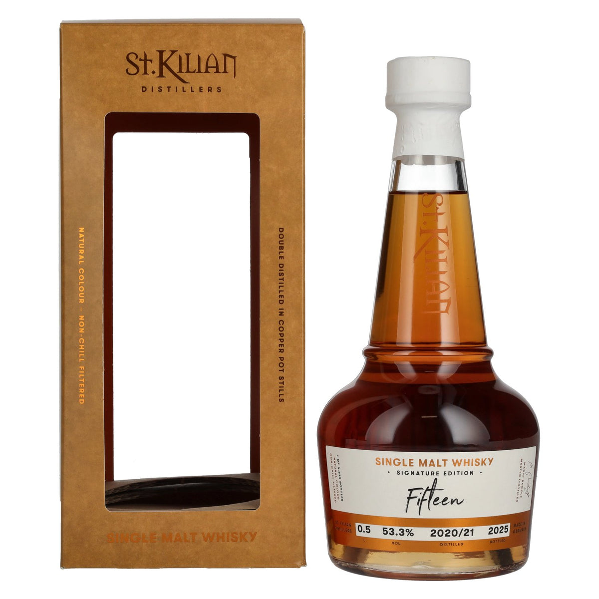 St. Kilian Signature Edition FIFTEEN Single Malt Whisky 2025 53,3% vol. 0,5 l in geschenkverpakking