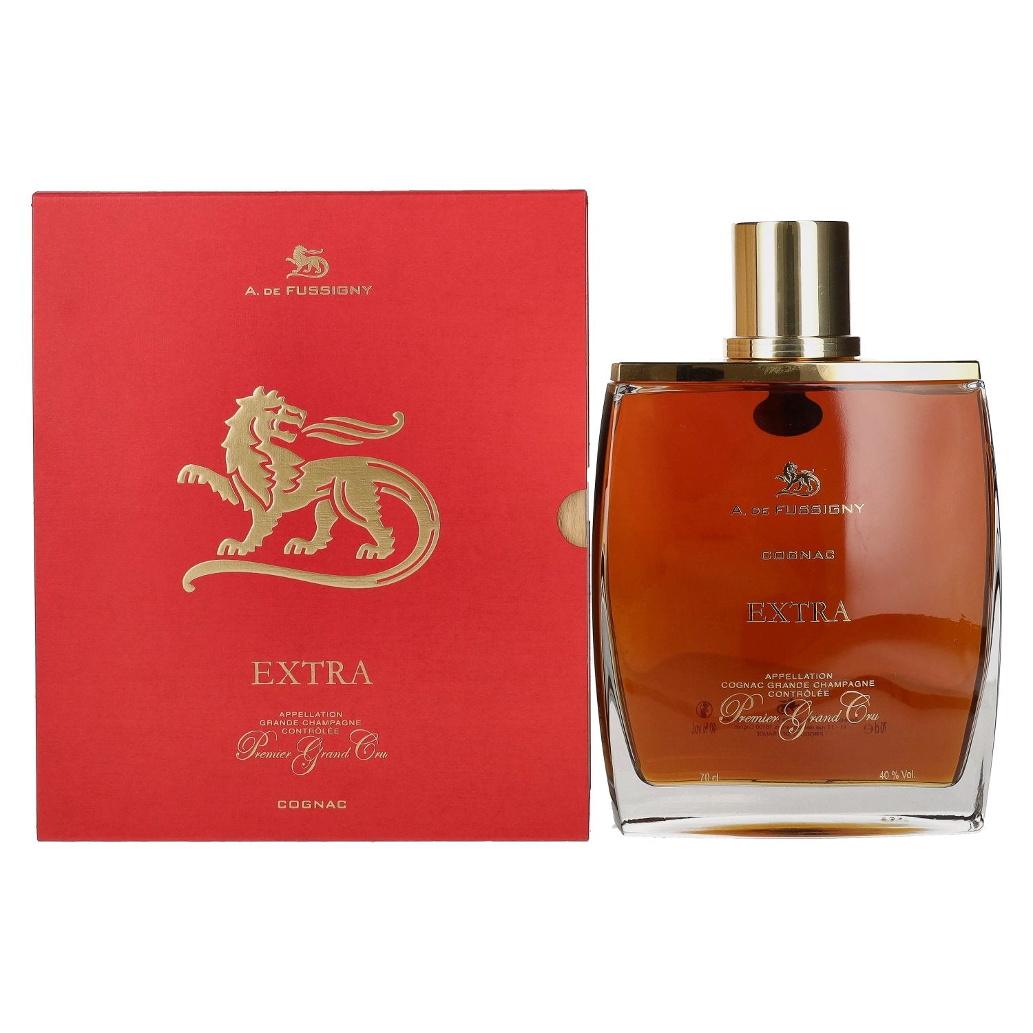 A. de Fussigny EXTRA Premier Grand Cru Cognac 40% Vol. 0,7l in gift box