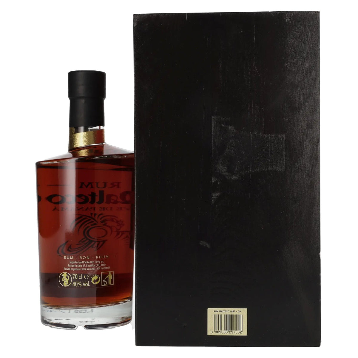 Ron Malteco SELECCIÓN 1987 40% vol. 0,7 l in houten kist