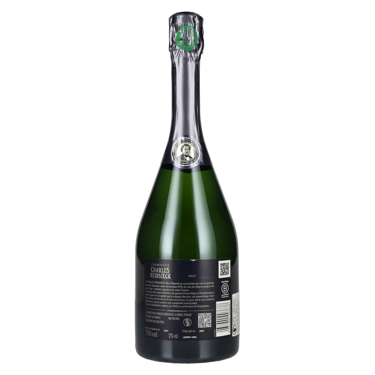 Charles Heidsieck Brut Réserve 12 % vol. 0,75 l