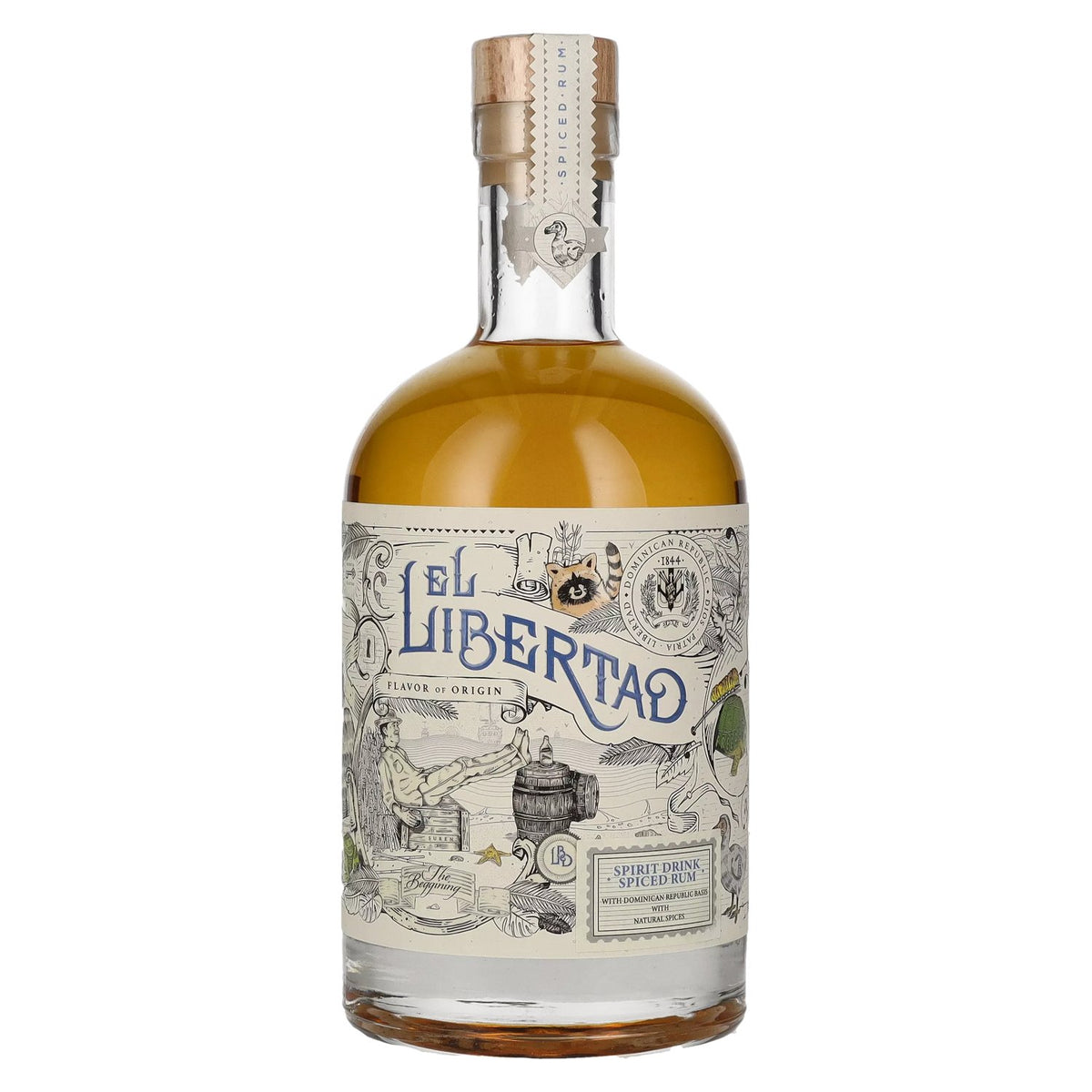 El Libertad FLAVOR OF ORIGIN Spirit Drink 40% ABV 0.7l