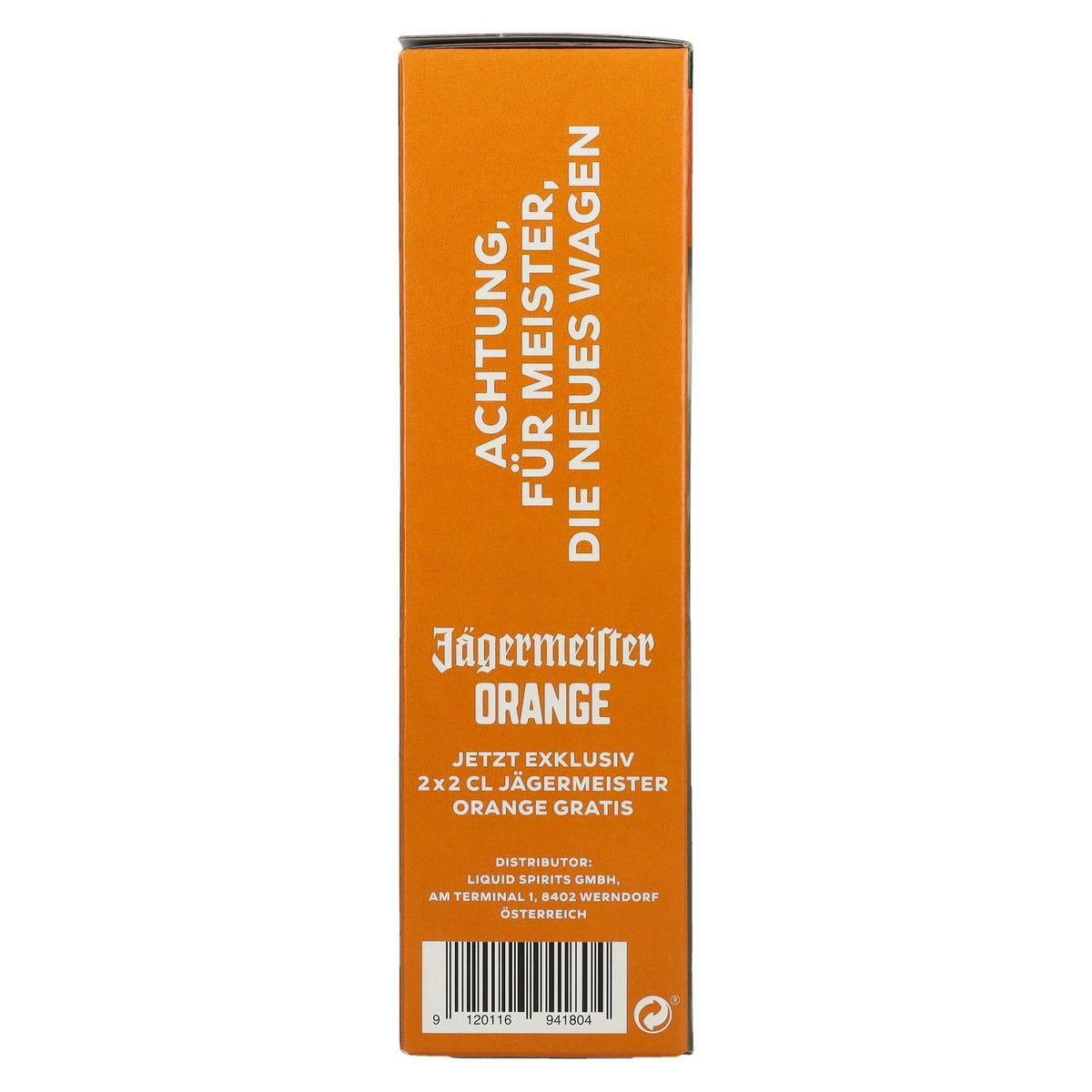 Jägermeister On Pack 34,9% Vol. 0,7l mit 2 Jägermeister Orange 0,02l